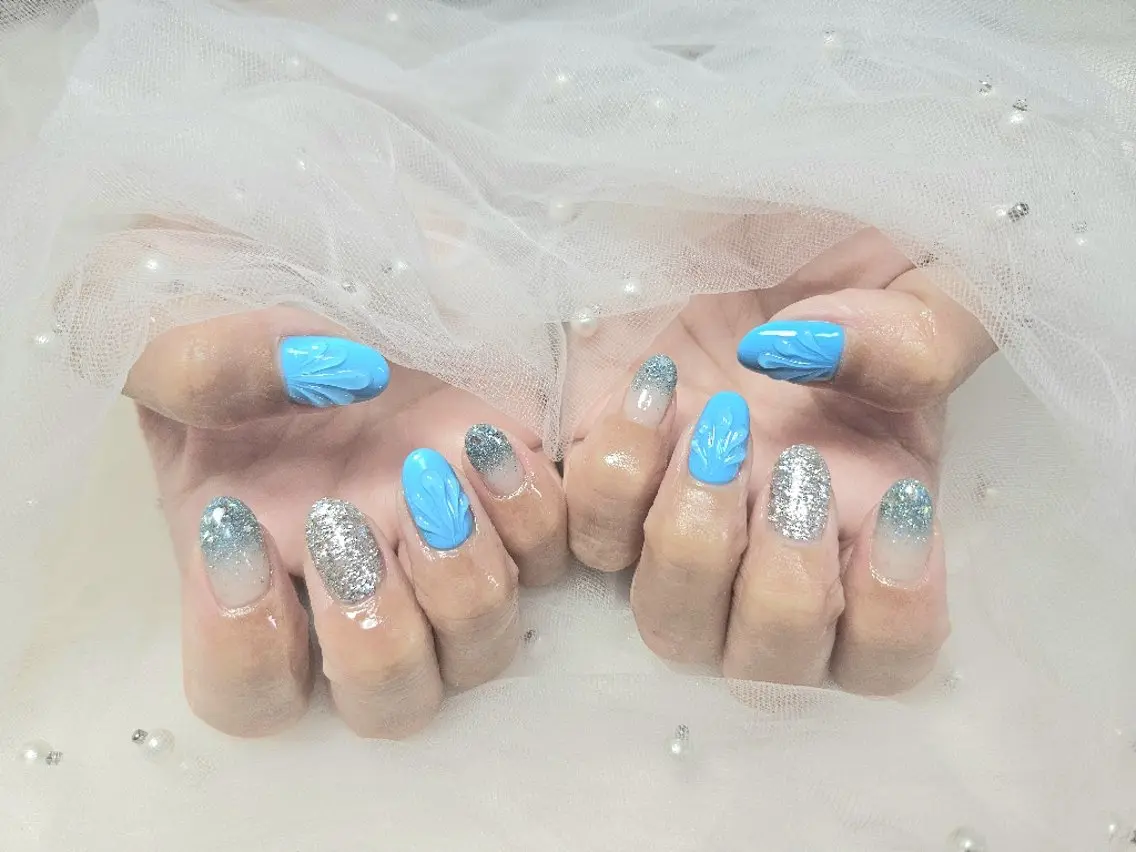 ネイル e_nail🍀自宅 サロン八潮eri☆　のネイルデザイン