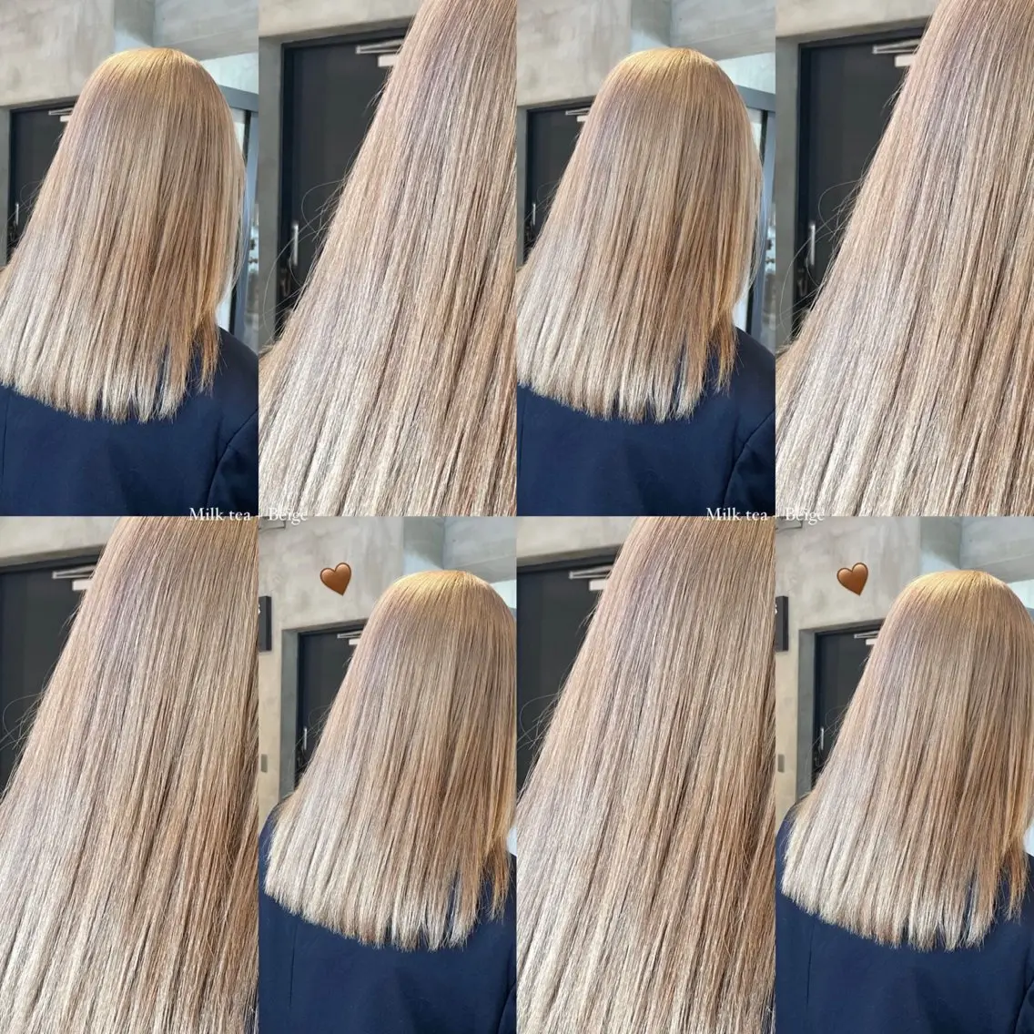 ミディアム カラー ヘアカラー トリートメント Koko . 【ボブ】のヘアスタイル
