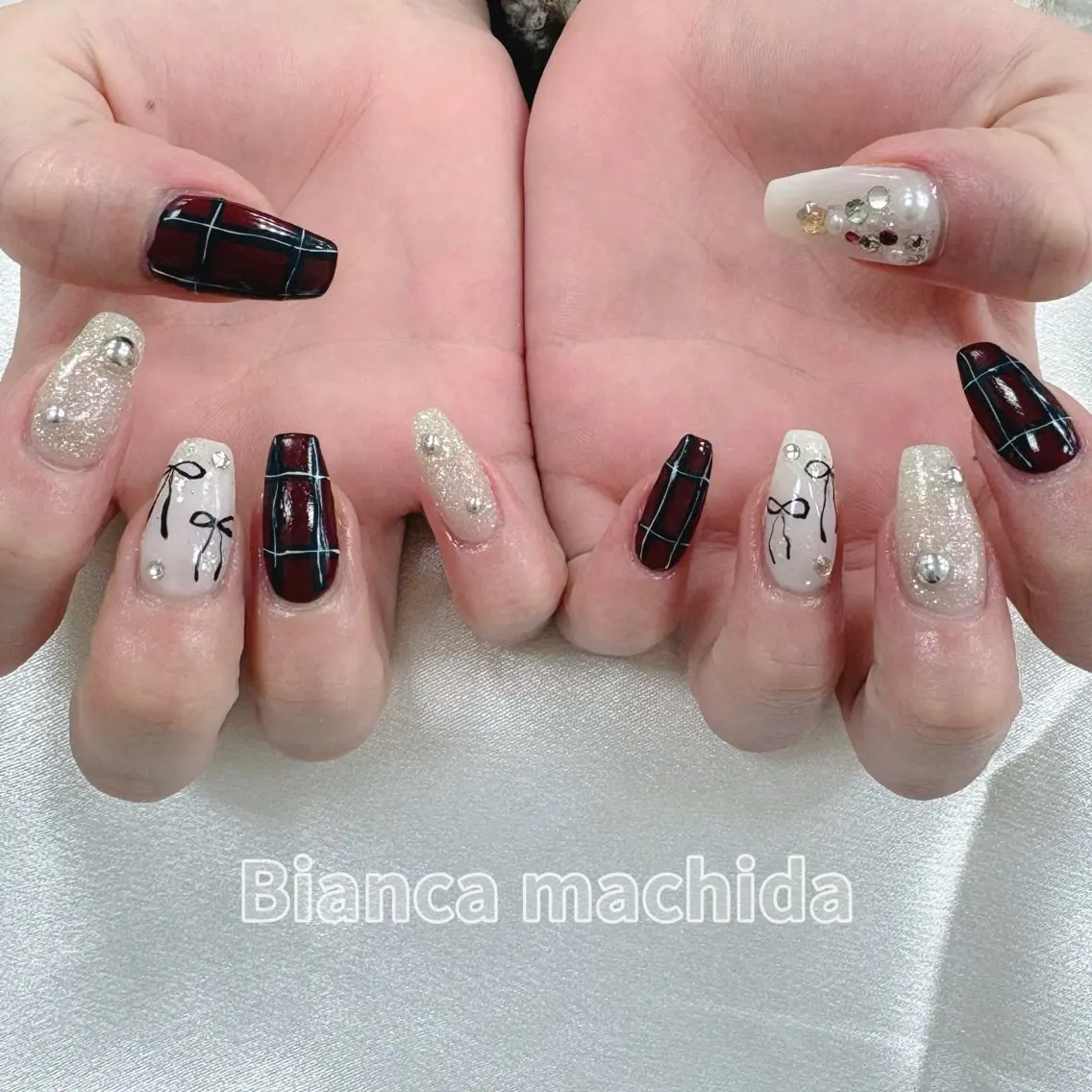 ネイル ハンドネイル Bianca 🌟 yanagihasiのネイルデザイン