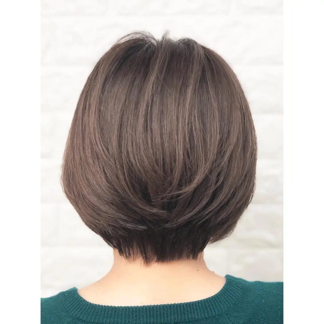 ショート カラー ショートボブ アッシュ ベージュカラー ブリーチ 透明感カラー カット ヘアカラー トリートメント 髪質改善特化KIZU /艶髪研究（京都）のヘアスタイル