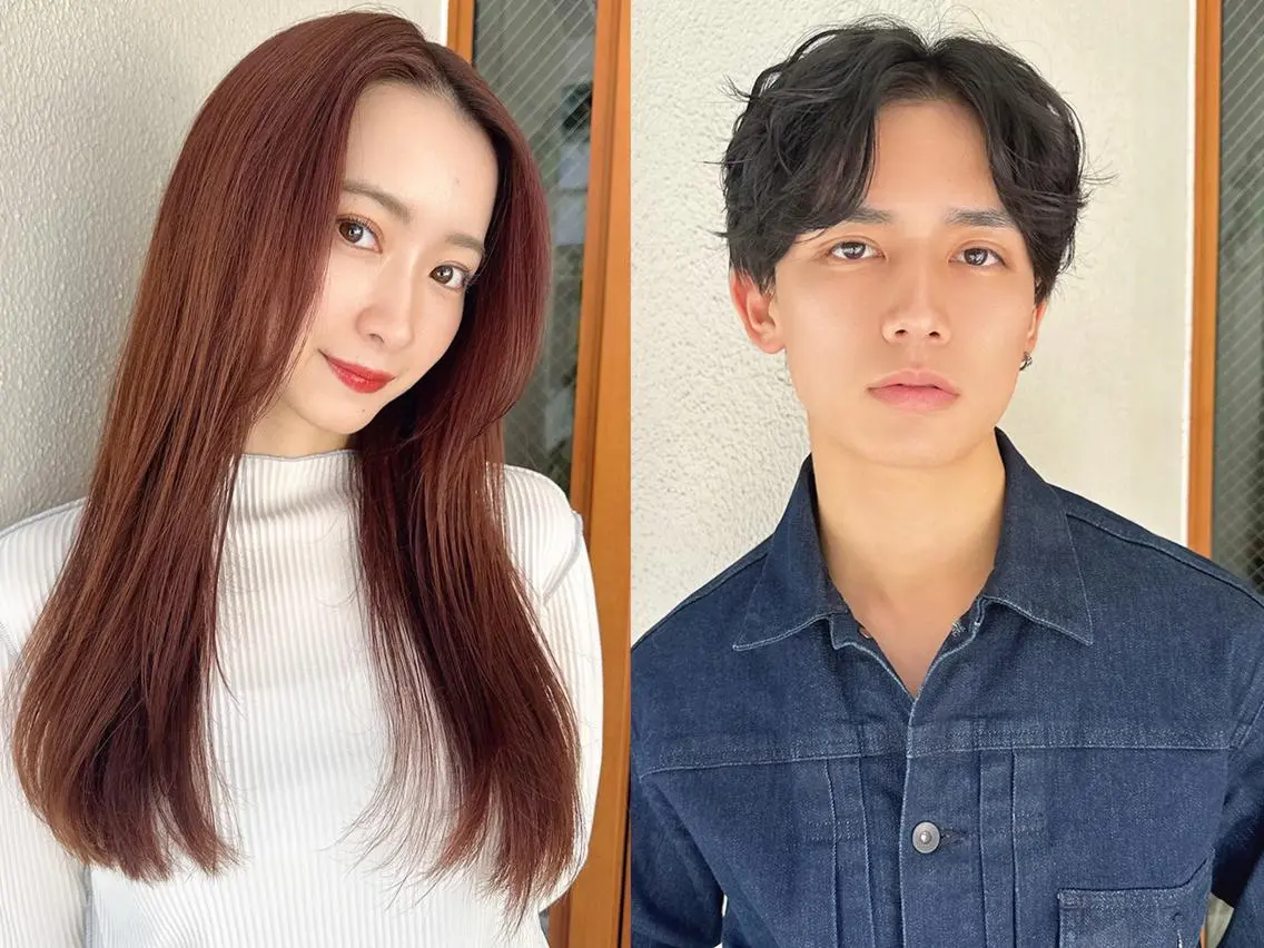 似合わせカット+オーガニックカラー+水分補給TR【冬の垢抜けヘア】の写真