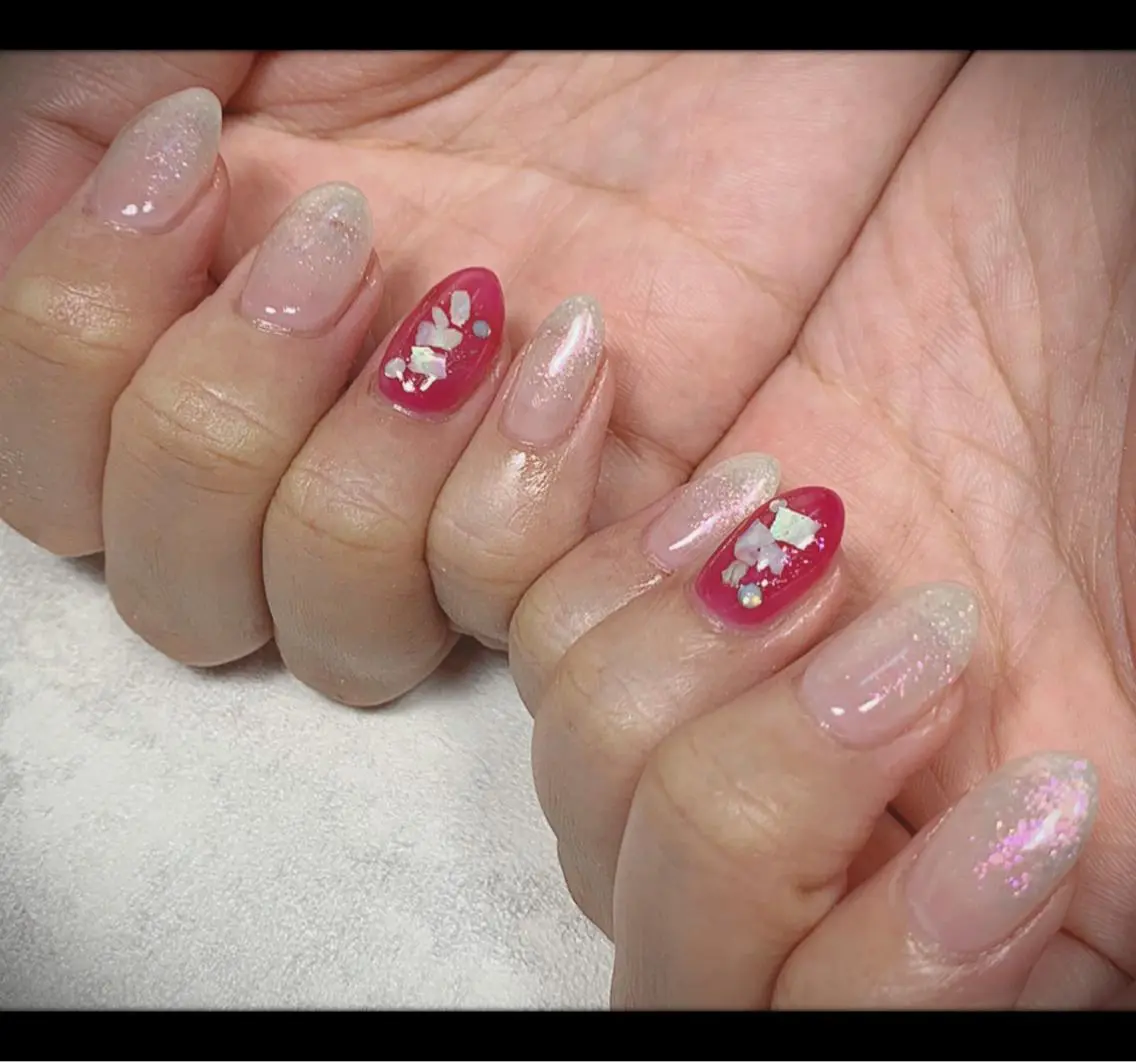 ネイル ハンドネイル M nail 市原市ちはら台のネイルデザイン