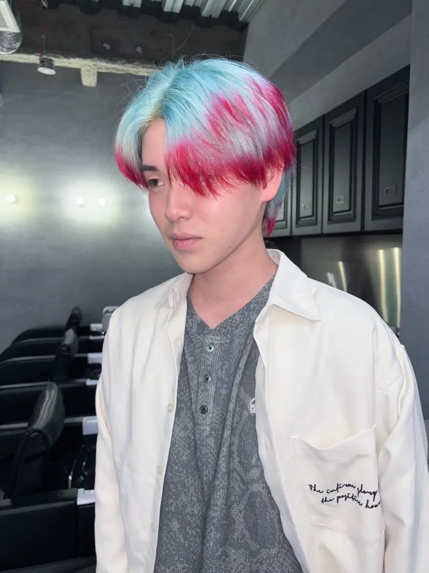 ショート カラー ヘアカラー デザインカラー /rioのヘアスタイル