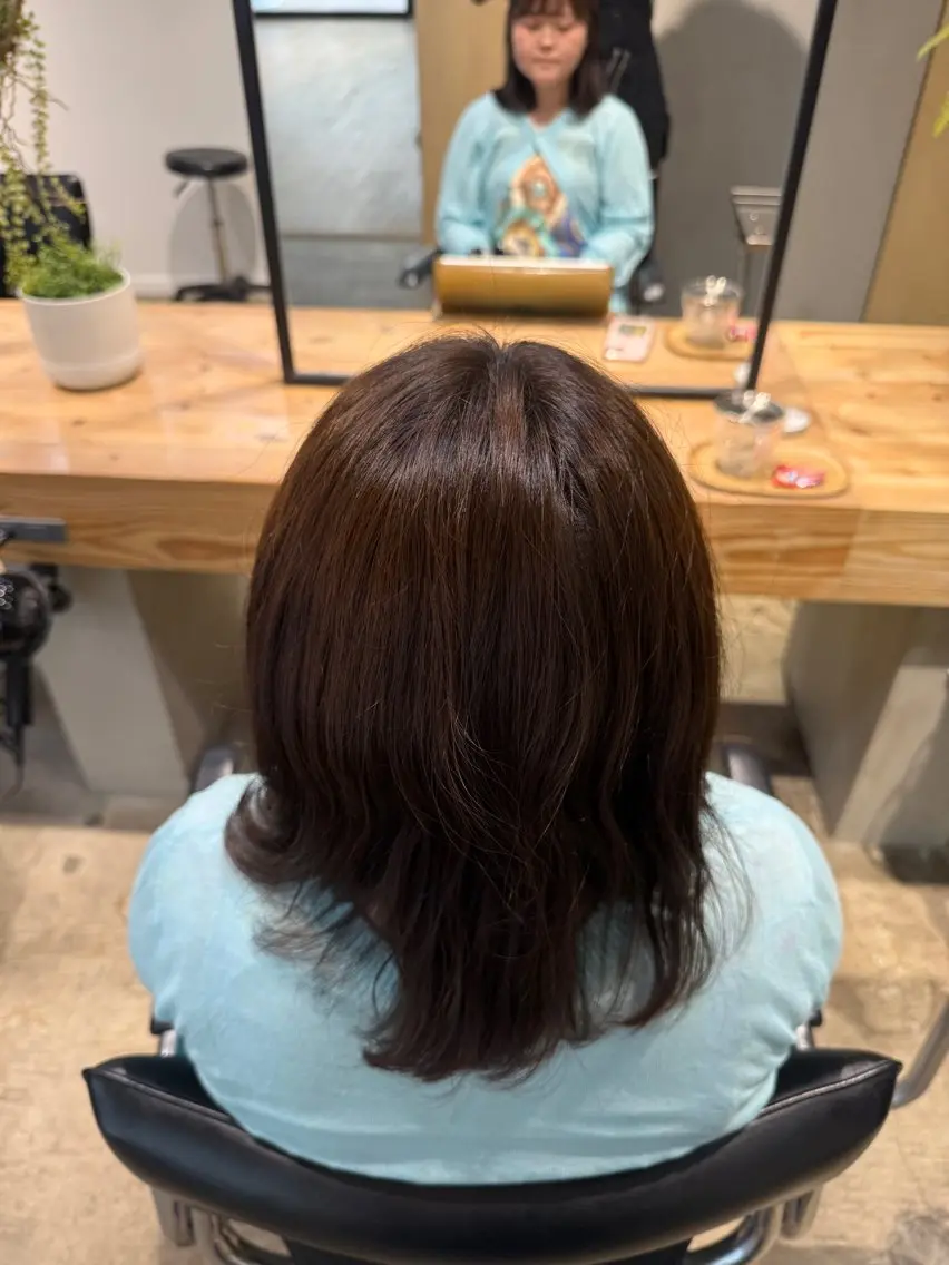 カラー 西村 颯世のヘアスタイル