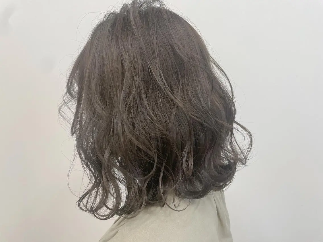 ミディアム カラー ba-boo 広島のヘアスタイル