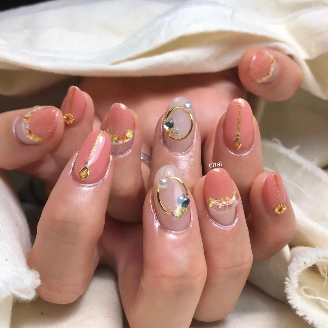 ネイル ハンドネイル chai nail _ai📍鶴橋/桃谷のネイルデザイン
