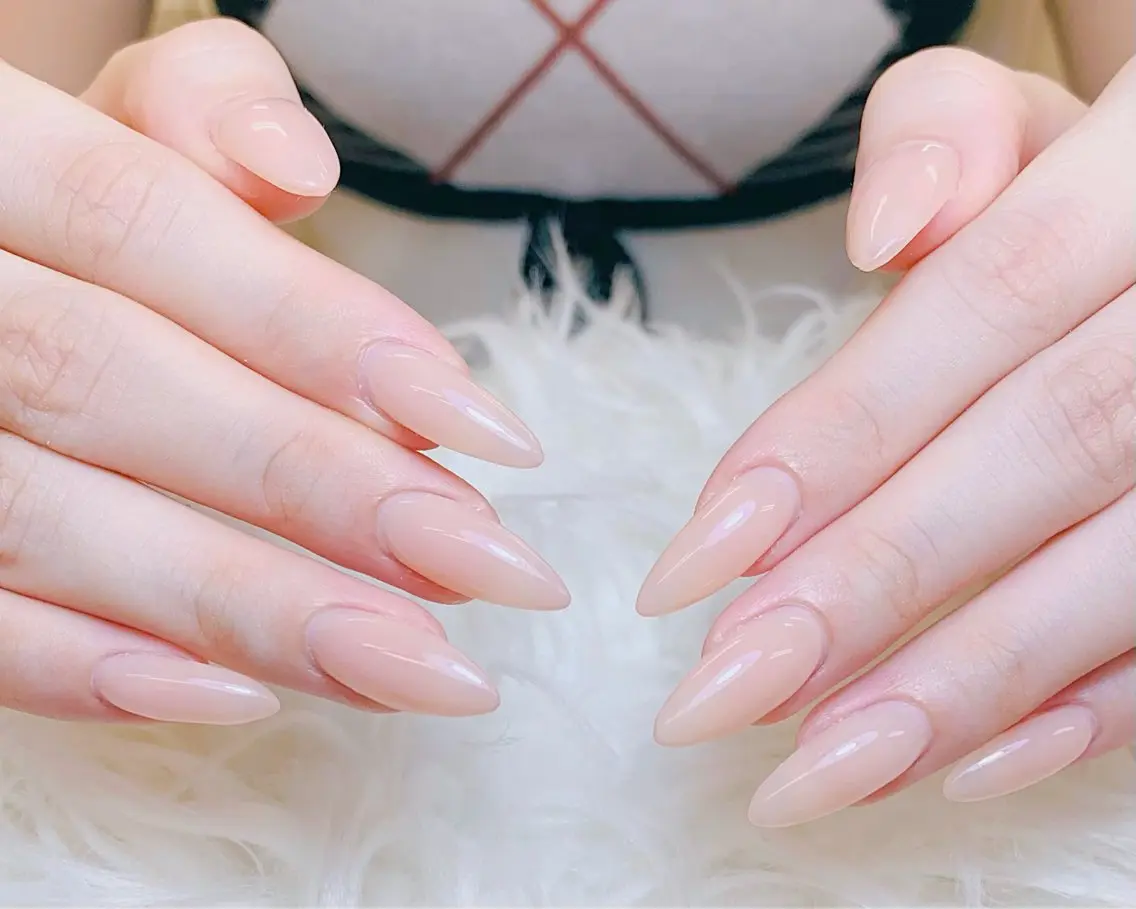 ネイル チークネイル 長さ出し フットネイル 韓国ネイル マグネットネイル ハンドネイル ハンドケア AN NAIL _HOAのネイルデザイン