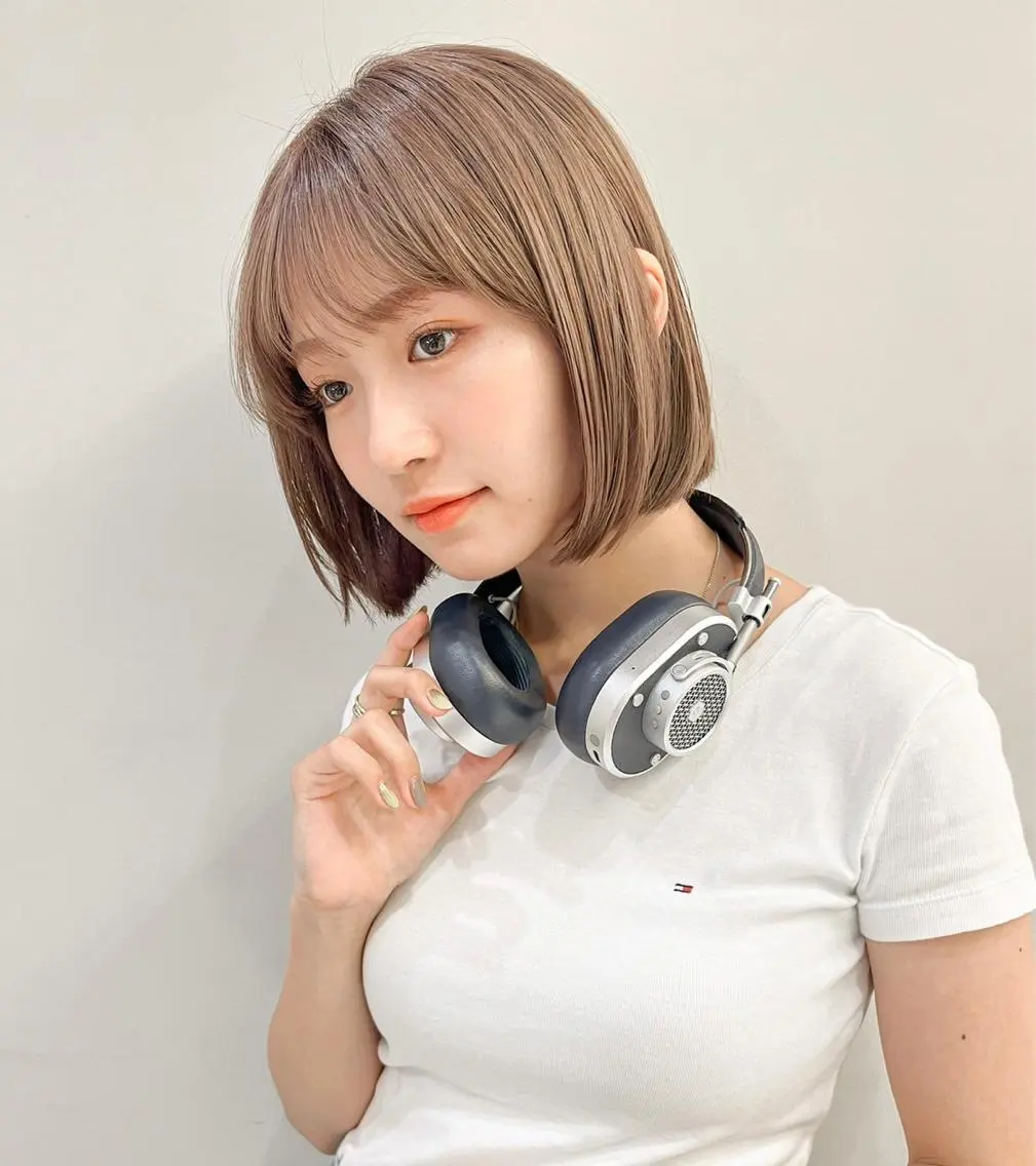 カット＋(ストレートor縮毛強制)＋カラー＋トリートメントの写真