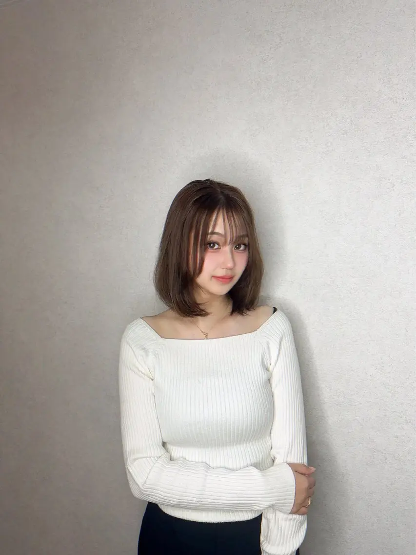 ミディアム カラー ヘアカラー Designer EGGのマツエク・マツパデザイン