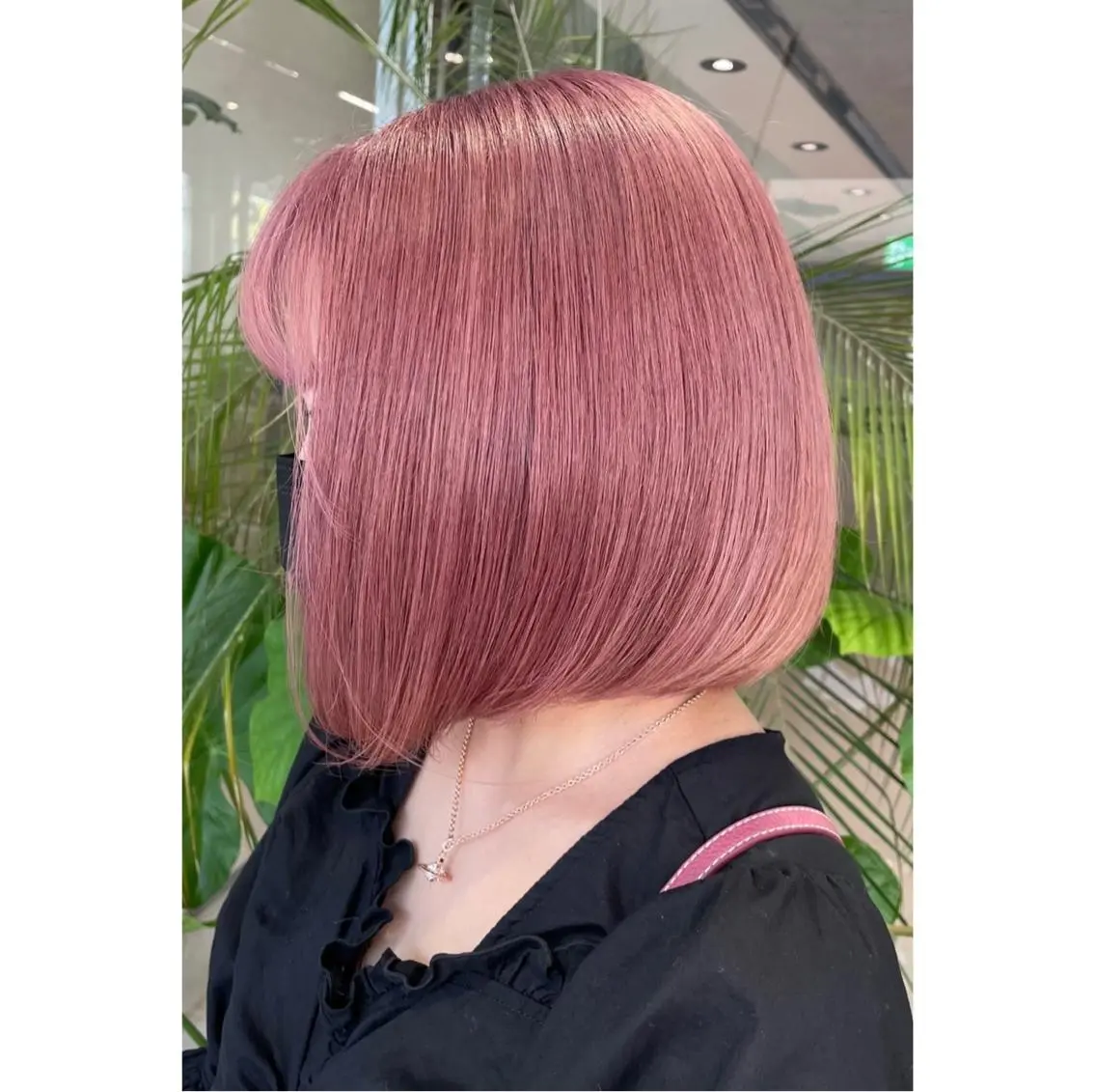 カラー ハイトーンカラー ピンクカラー ヘアカラー ピンクカラー🎀/ ミルクティー🍼花音のヘアスタイル