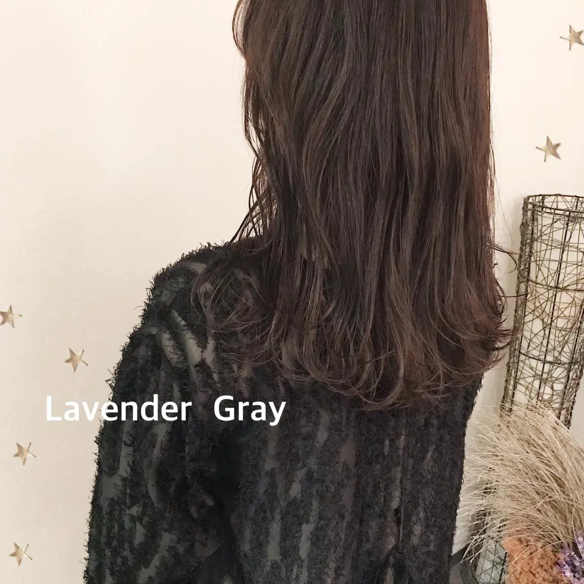 セミロング カラー カット ヘアカラー 市川 千夏のヘアスタイル