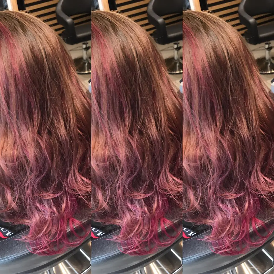ロング カラー ブリーチ ヘアカラー 大久保 隆蔵のヘアスタイル