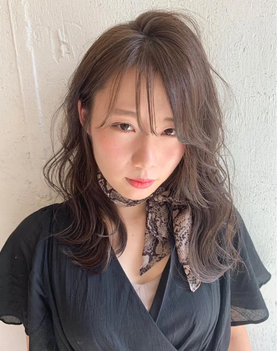 🌈ミニモ限定🌈透け感カラー+カット+トリートメント*の写真