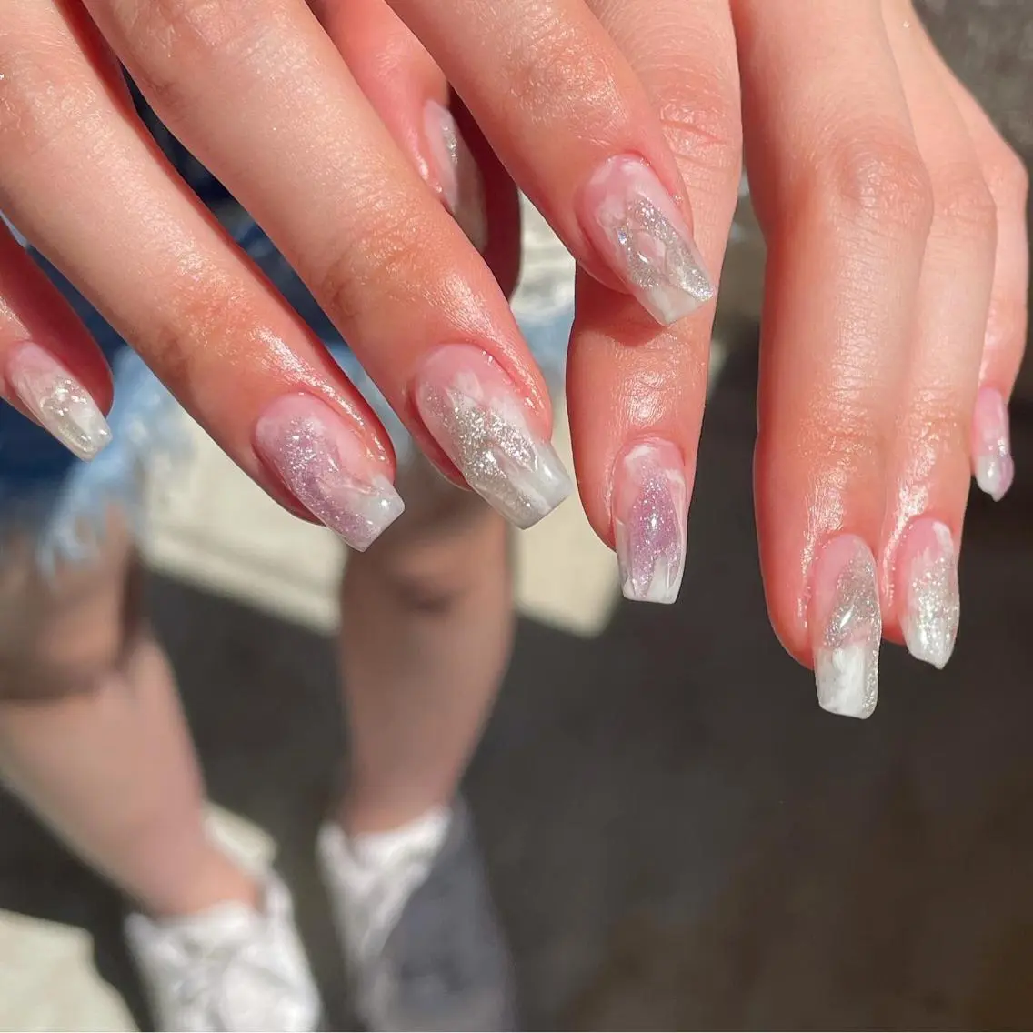 ネイル マグネットネイル ハンドネイル ハンドケア lylynail YUUKAのネイルデザイン
