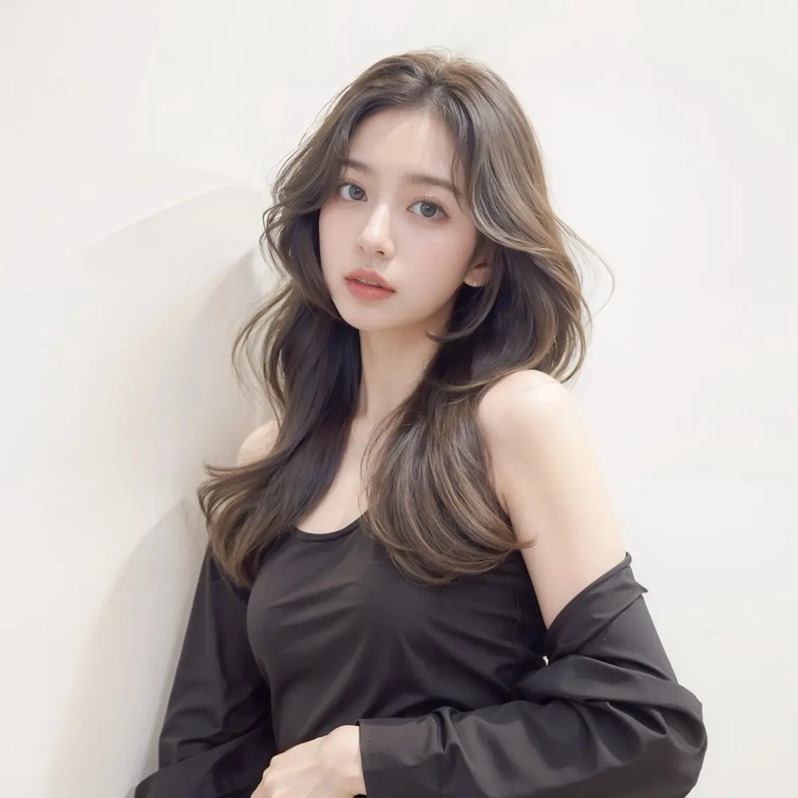 ロング カット トリートメント 櫟本 来夢のヘアスタイル