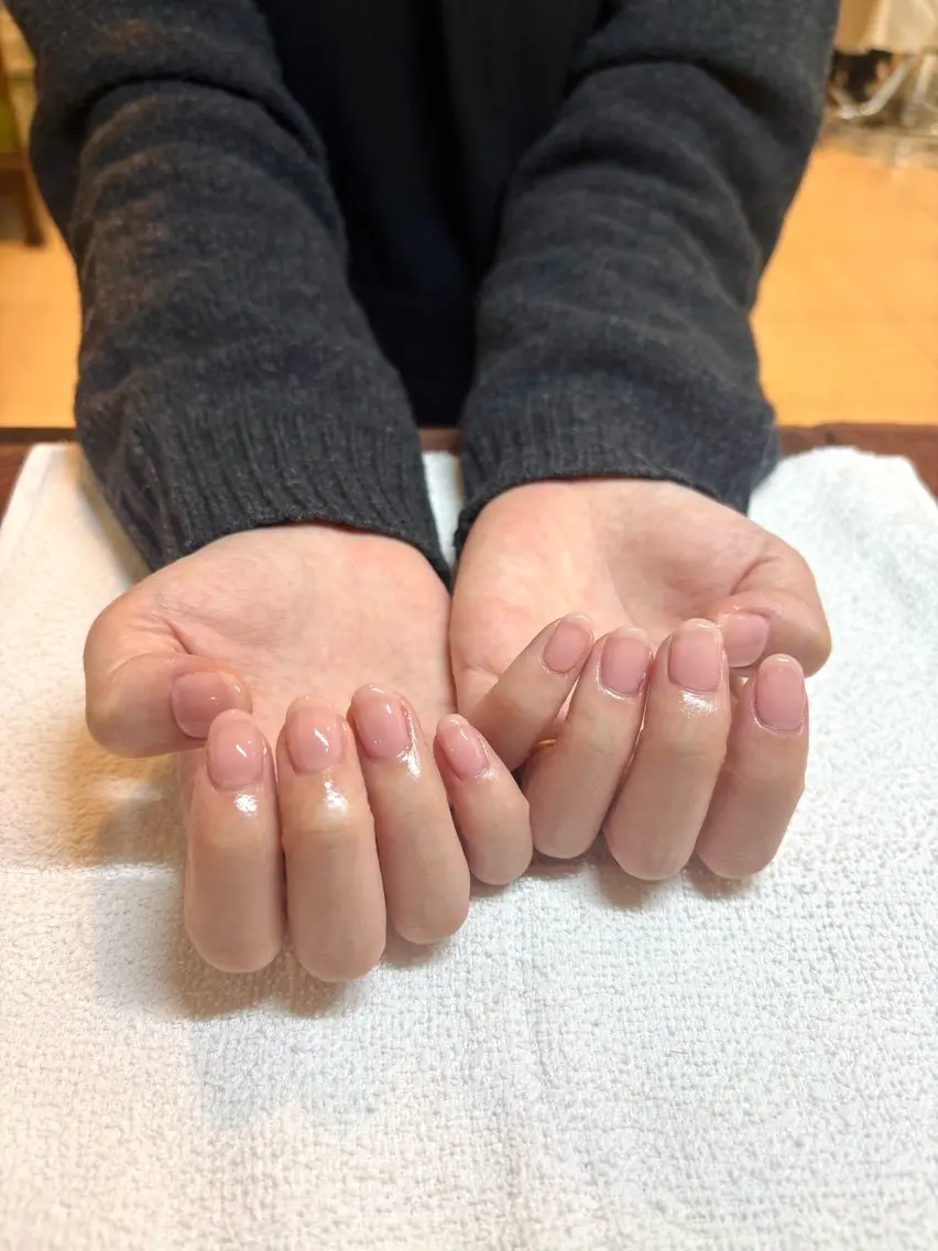 ネイル ワンカラーネイル ハンドネイル 菊池 菜月のヘアスタイル