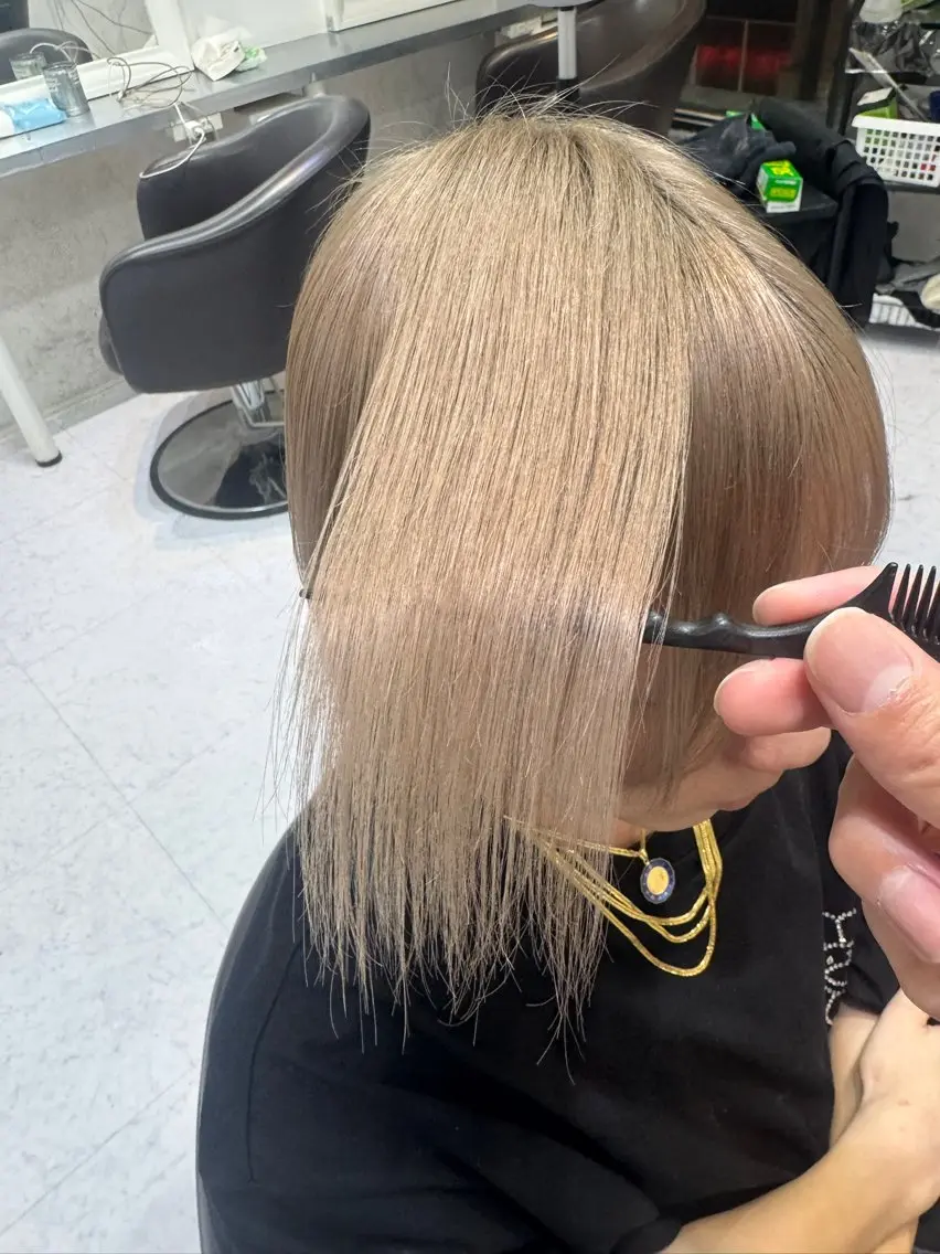 ショート トリートメント tatsuya新宿 縮毛矯正/髪質改善のヘアスタイル