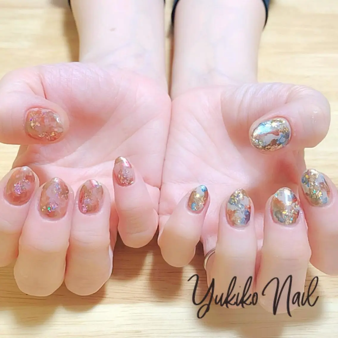 ネイル ニュアンスネイル ハンドネイル ユキコ ネイルのネイルデザイン
