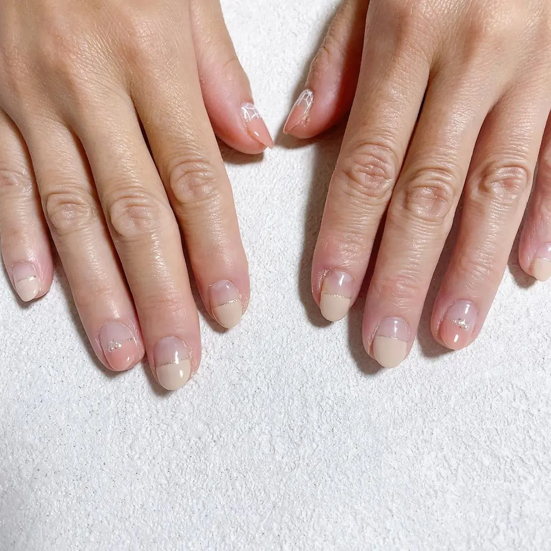 ネイル フットネイル ジェルネイル メンズネイル ワンカラーネイル パラジェル kiki nail たまプラーザのネイルデザイン