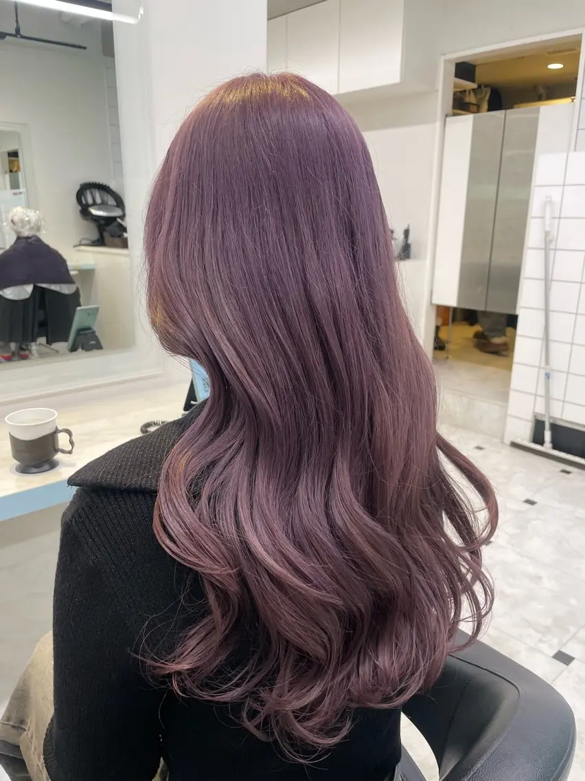 カラー ヘアカラー うる艶モテ髪🪄⭐︎ 💗Manaka💗のヘアスタイル