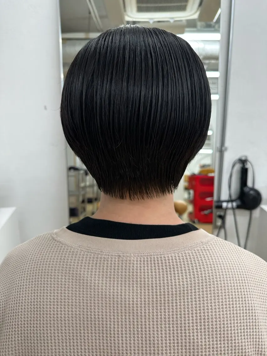 ショート ショートヘア 村岡 桃果のヘアスタイル