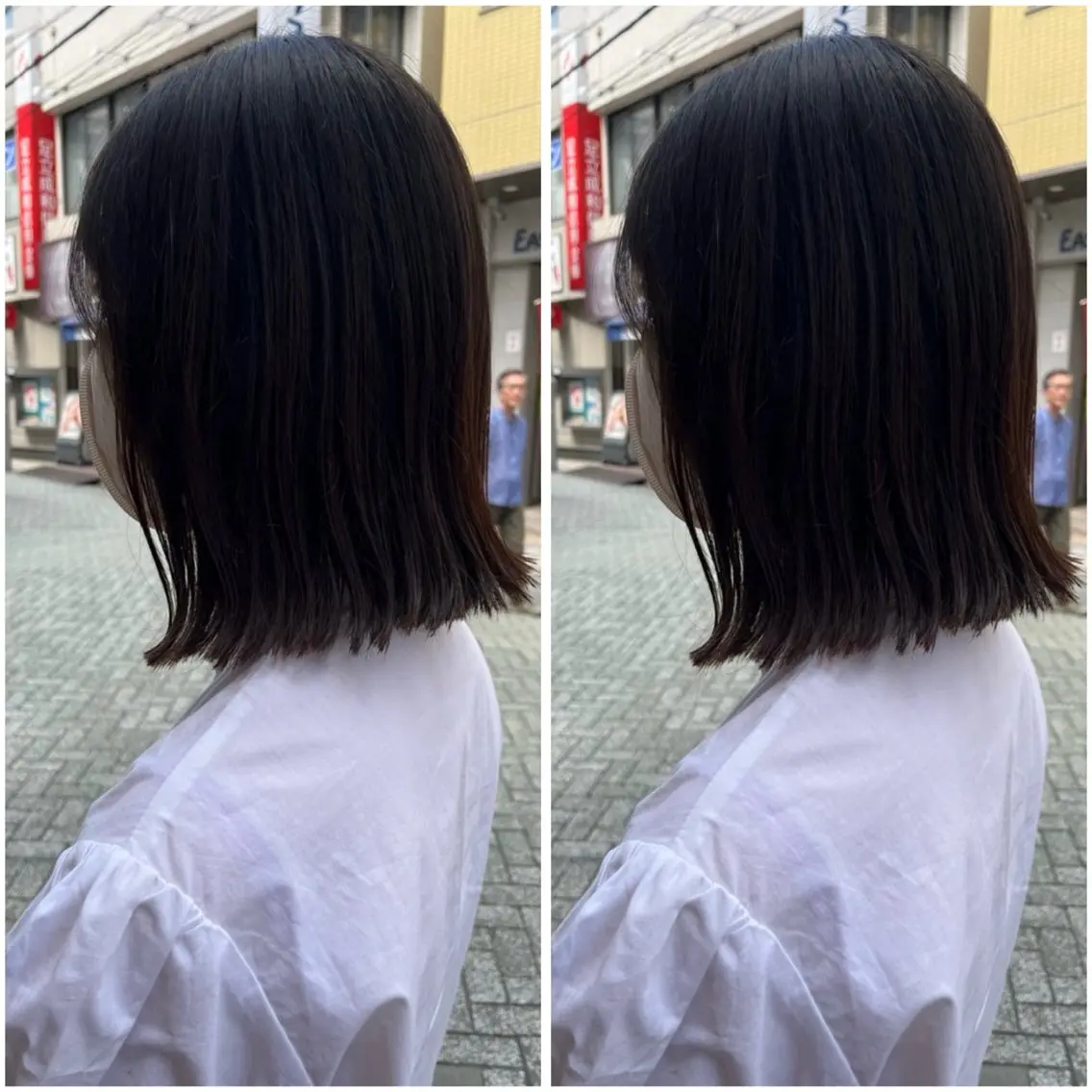 ミディアム カラー 🌼二本柳 🌼のヘアスタイル