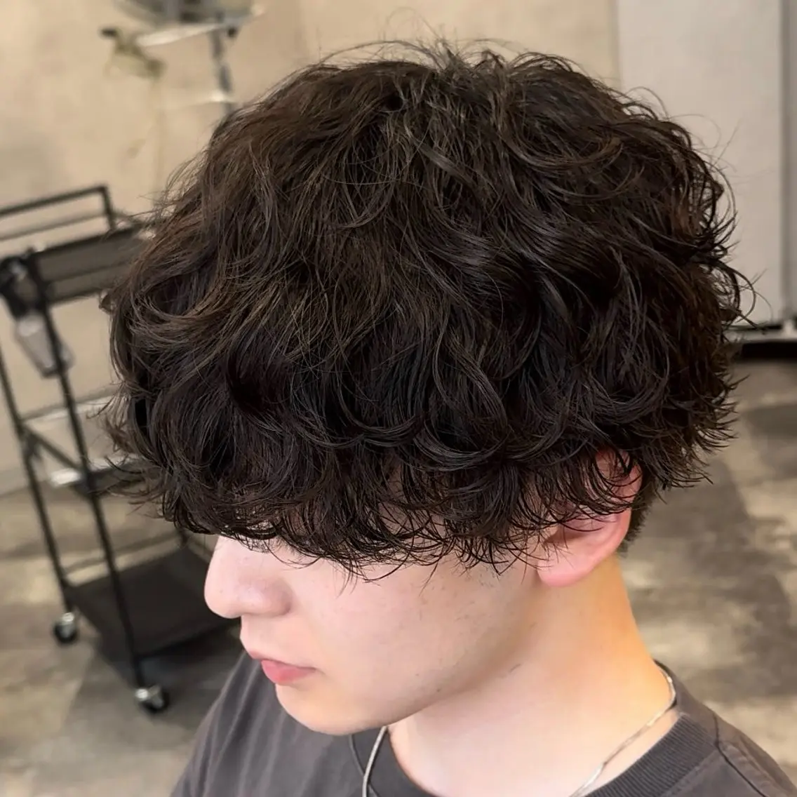 波巻きパーマ＋眉カット＋ケア付き【ZEROパーマ】の写真