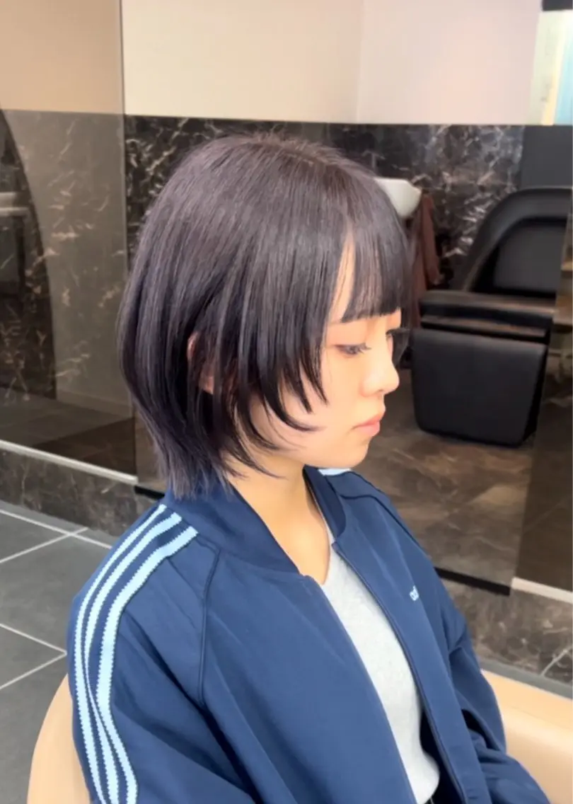 ショート レイヤーカット カット しんぼや ももかのヘアスタイル