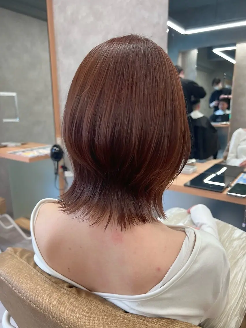 ショート カラー 成田 美樹のヘアスタイル