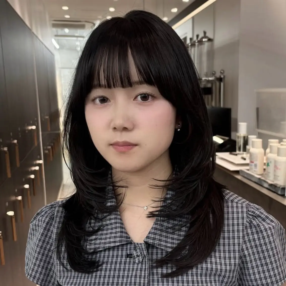 セミロング 美髪ショート🐝 韓国ヘア🫧RUIのヘアスタイル