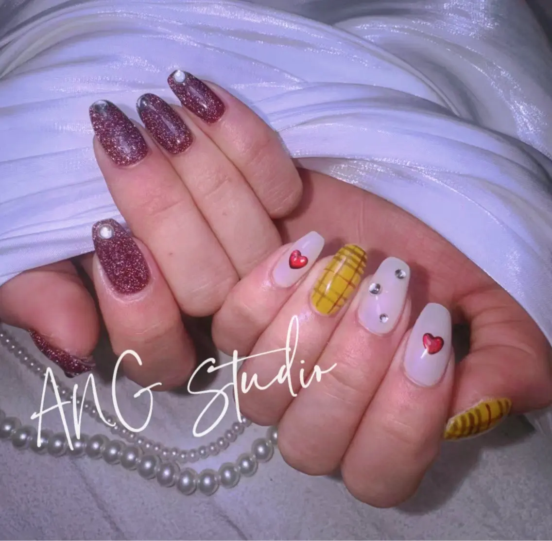 ネイル ハンドネイル ハンドケア ANG Studioのネイルデザイン