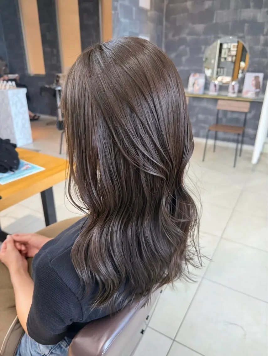 ロング カラー トリートメント ヘアカラー 平野 凛のヘアスタイル