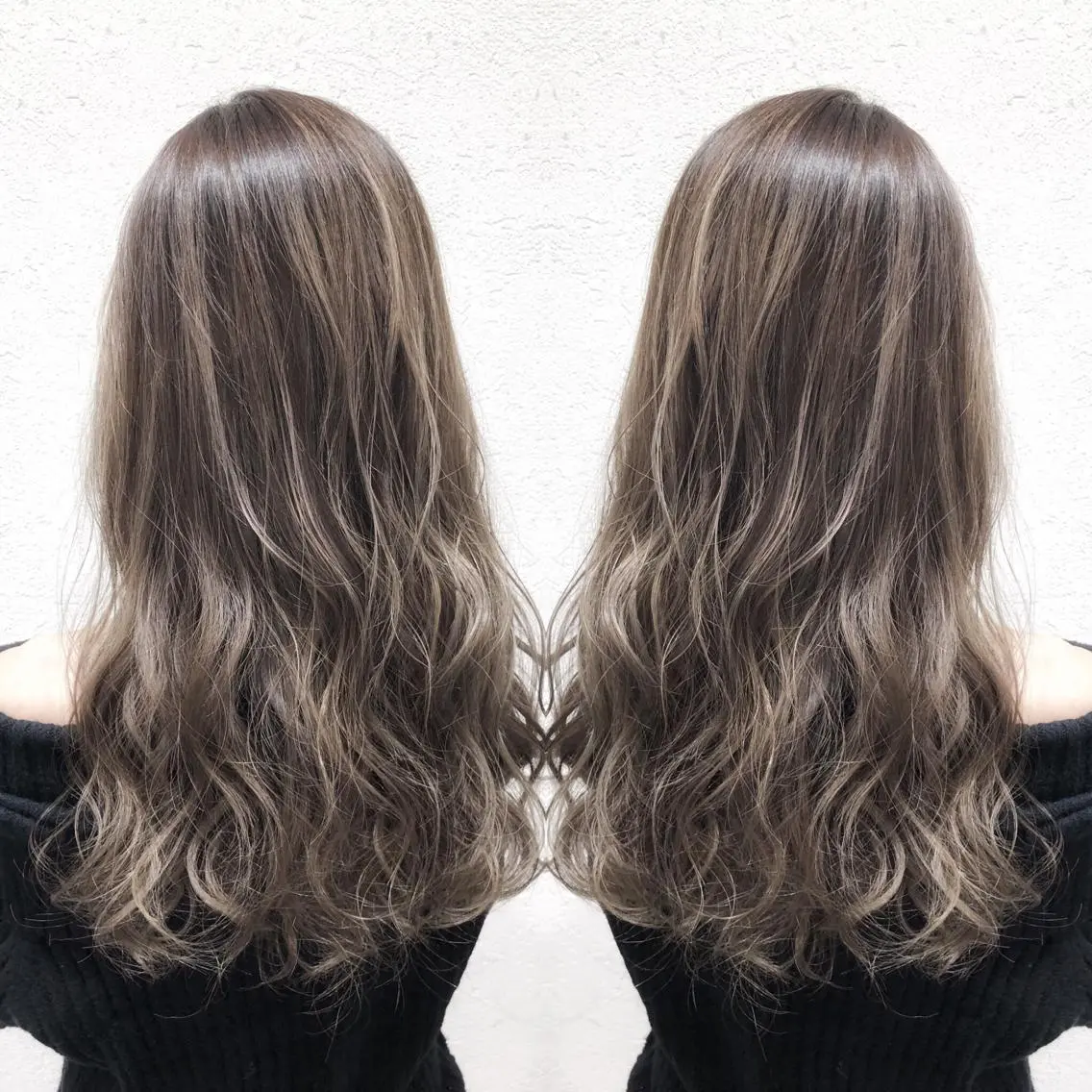 ロング カラー パーマ ヘアアレンジ メンズ キッズ ネイル マツエク・マツパ メンズハイライト グレージュ ハイライトカラー 3Dハイライト ハイライト biscohair 髪にドラマを。のヘアスタイル