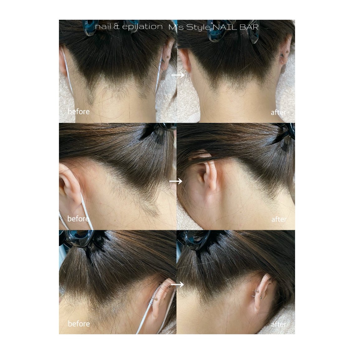 脱毛 M's Style NAIL BARのネイルデザイン