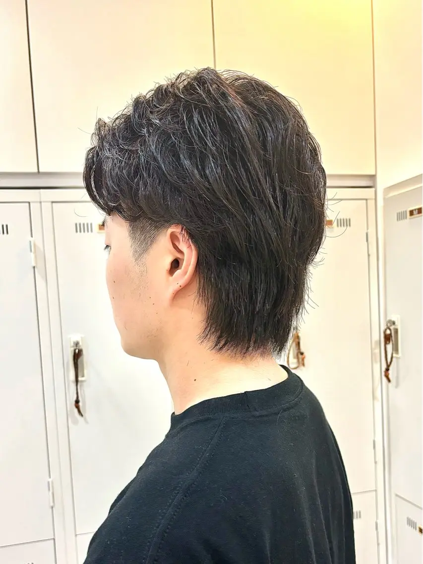 パーマ メンズ 🩵波巻き/ツイスパ HARU💎のヘアスタイル