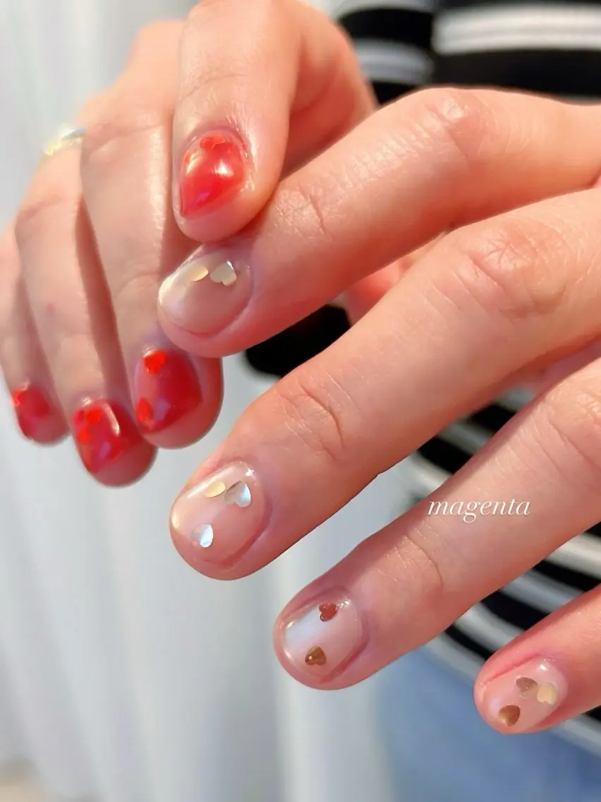 【定額】シンプルアート💅初回オフ無料、2回目以降はオフ代別途の写真