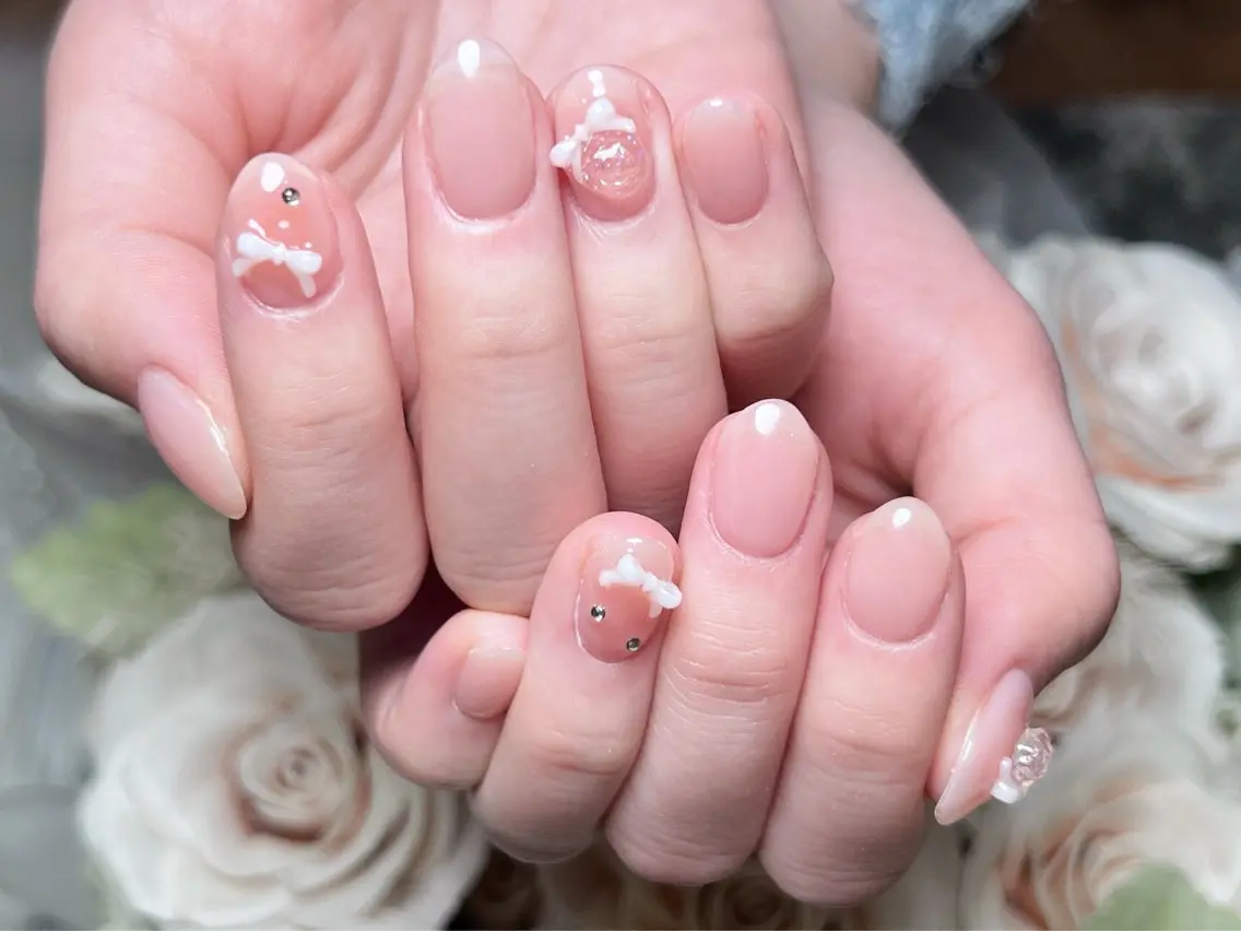 ネイル 成人式 ロングネイル マグネットネイル 持ち込み ワンカラーネイル ハンドネイル Painty nailのネイルデザイン