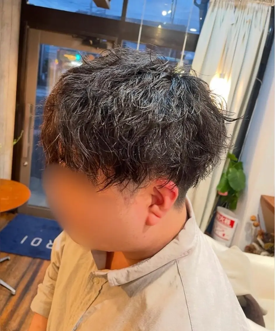 ショート パーマ ツイストスパイラルパーマ スパイラルパーマ モ リのヘアスタイル