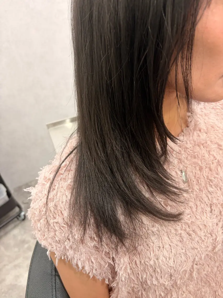 セミロング レイヤーカット カット 髪質改善/ハイライト カラー✨西澤駿のヘアスタイル