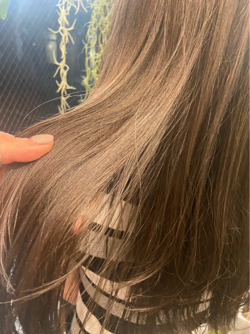 ロング 🌱大森柚紀🐇 うる艶髪🫧のヘアスタイル