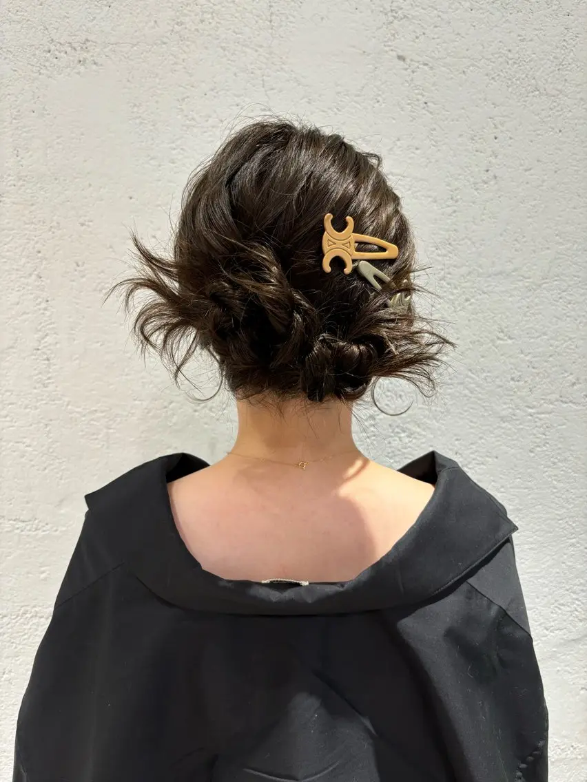 ヘアアレンジ ヘアセット サソウ ユリエ🥥のヘアスタイル