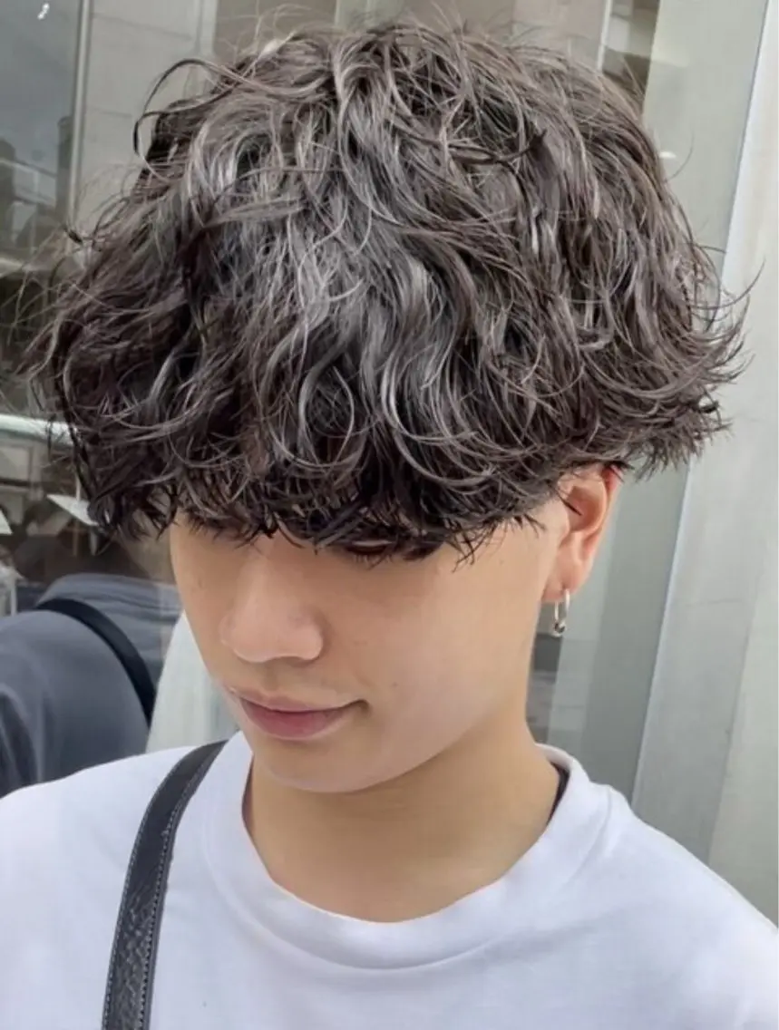 パーマ カット パーマ 💫メンズパーマ特化 💫fifthそへるのヘアスタイル