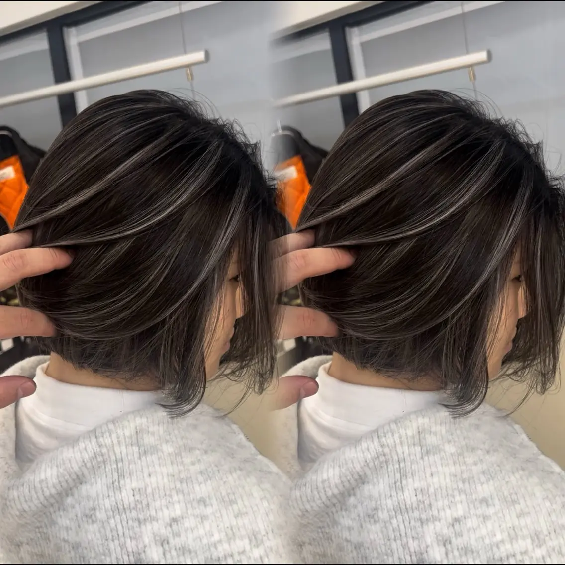 ミディアム カラー デザインカラー ハイライトカラー ハイライト カット ヘアカラー ✨無料カット募集中✨ ONYXのヘアスタイル