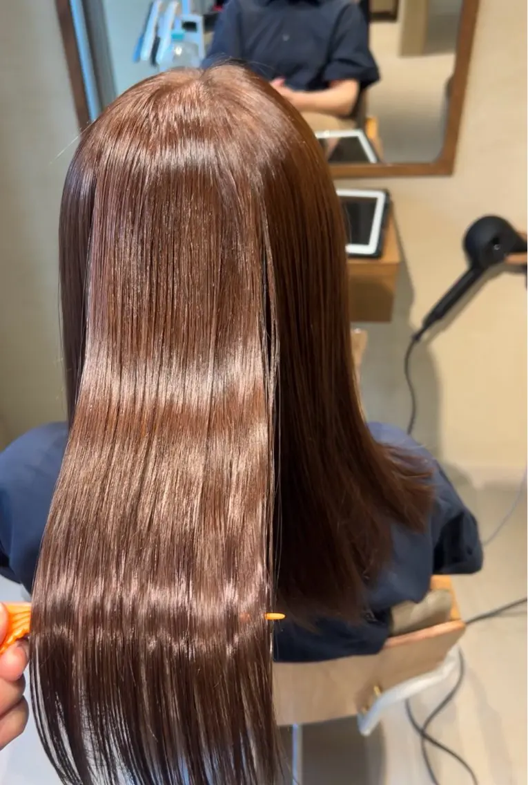 カラー 小川 ゆきなのヘアスタイル