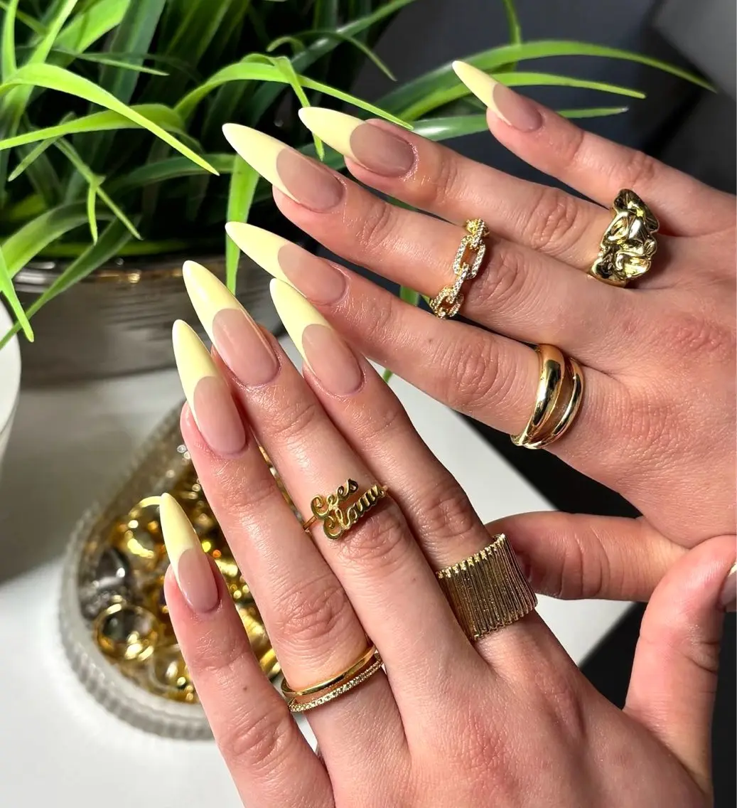 ネイル アートネイル 長さ出し ガーリー 韓国ネイル 持ち込み Rin Nail 新大久保店のネイルデザイン
