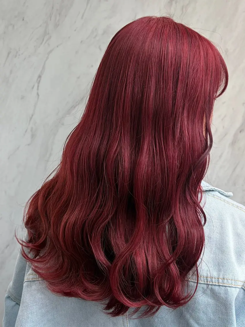 ロング ヘアカラー トリートメント 似合わせカット🫧透 明感カラー🫧maiのヘアスタイル