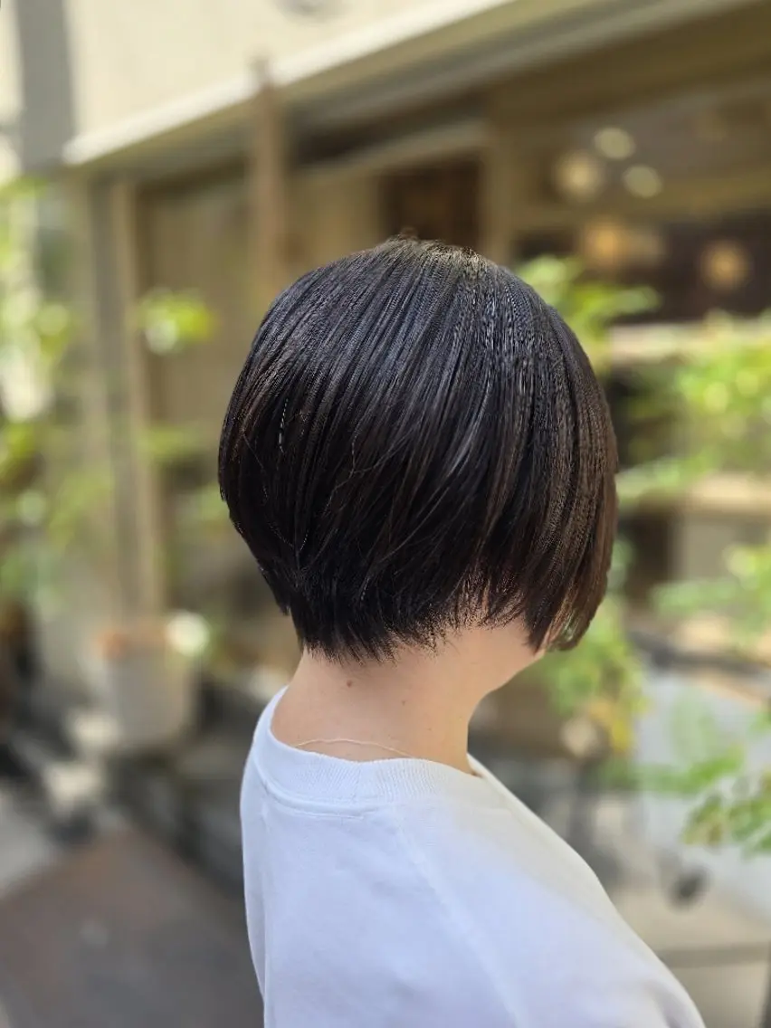 ショート ショートボブ ボブ ミセス ショートヘア CREA板橋/ 高橋諒一のヘアスタイル