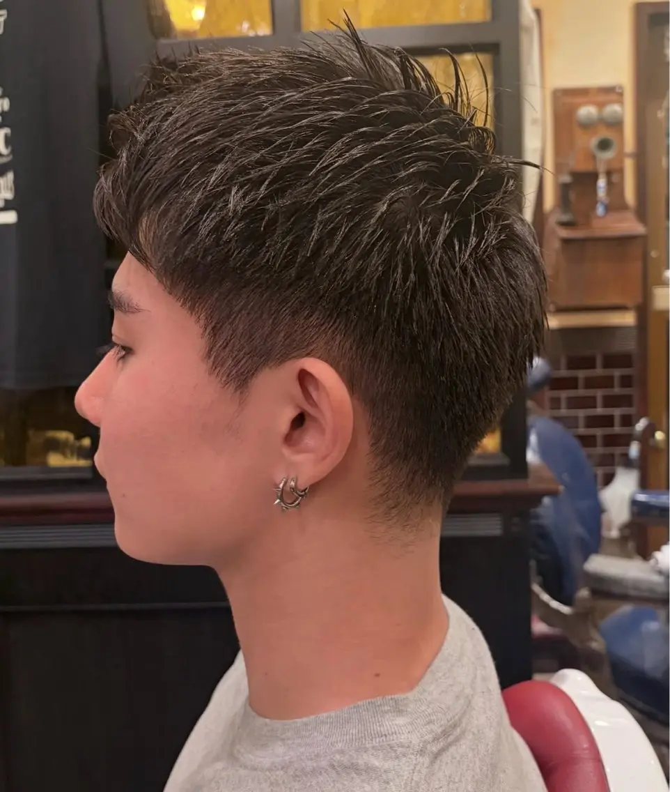 ショート メンズ ショートヘア ⭐︎ ユイのヘアスタイル