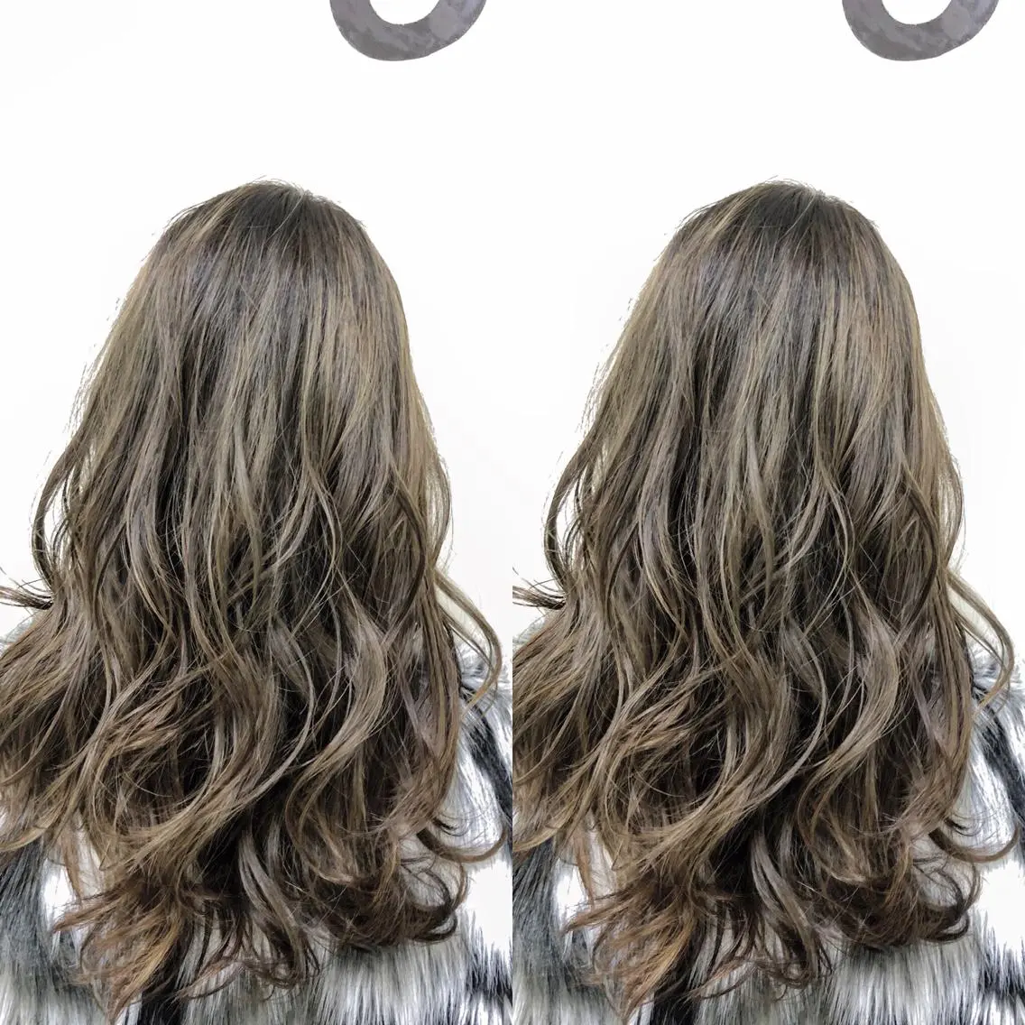 ロング カラー ヘアアレンジ グレージュ 綺麗な髪質にしたい方 限定🌈清水 祥のヘアスタイル