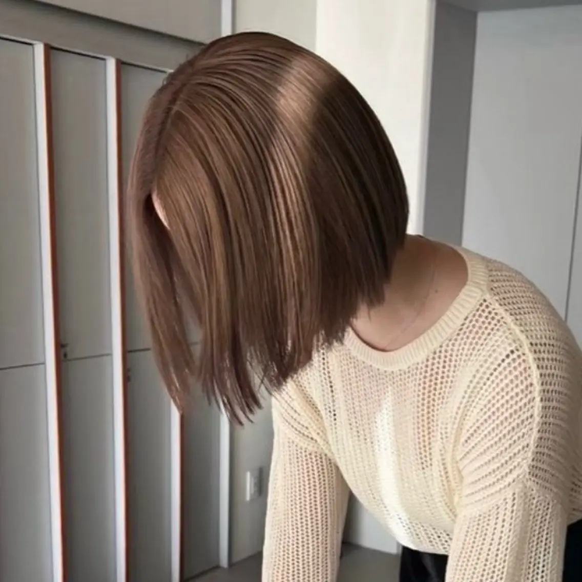 ショート ヘアカラー ミント/ベージュ/ ダブルカラーRIOのヘアスタイル